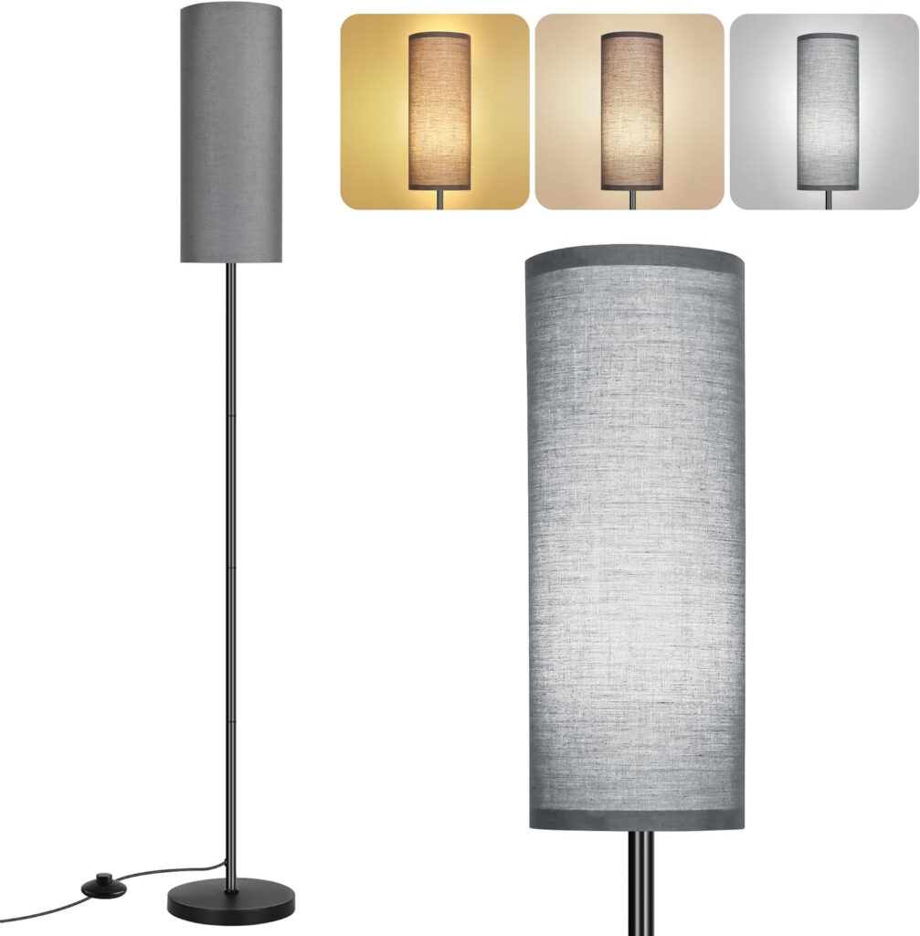 PARTPHONER Floor Lamp for Living Room – Modern, Minimalist, and Energy Efficient Pakagi
