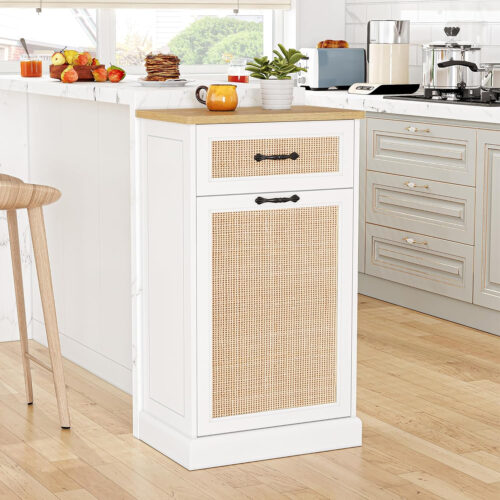 GAOMON Trash Cabinet | Decorative & Functional Kitchen Organizer for Clean Living Spaces Pakagi 31