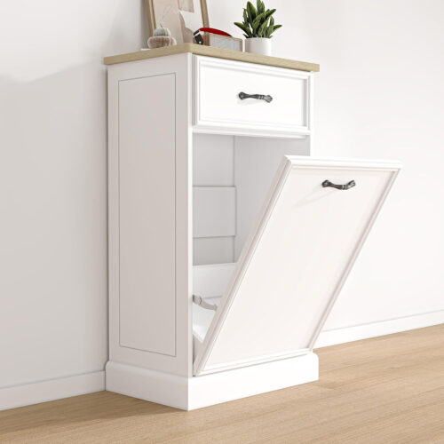 GAOMON Trash Cabinet | Decorative & Functional Kitchen Organizer for Clean Living Spaces Pakagi 33